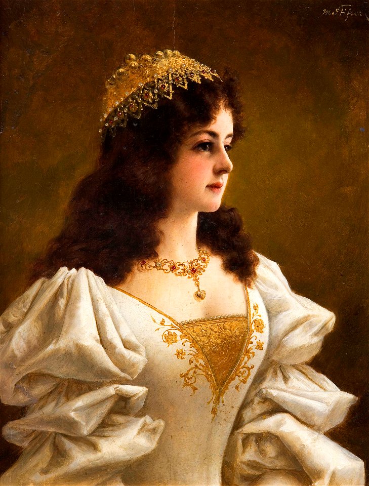 Moritz Stifter Orientalisches Mädchenbildnis