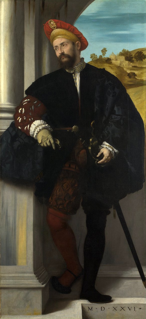 Moretto da Brescia - Portrait of a Man - Google Art Project