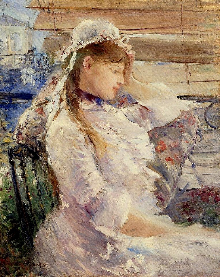 Morisot - profile-of-a-seated-young-woman-1879