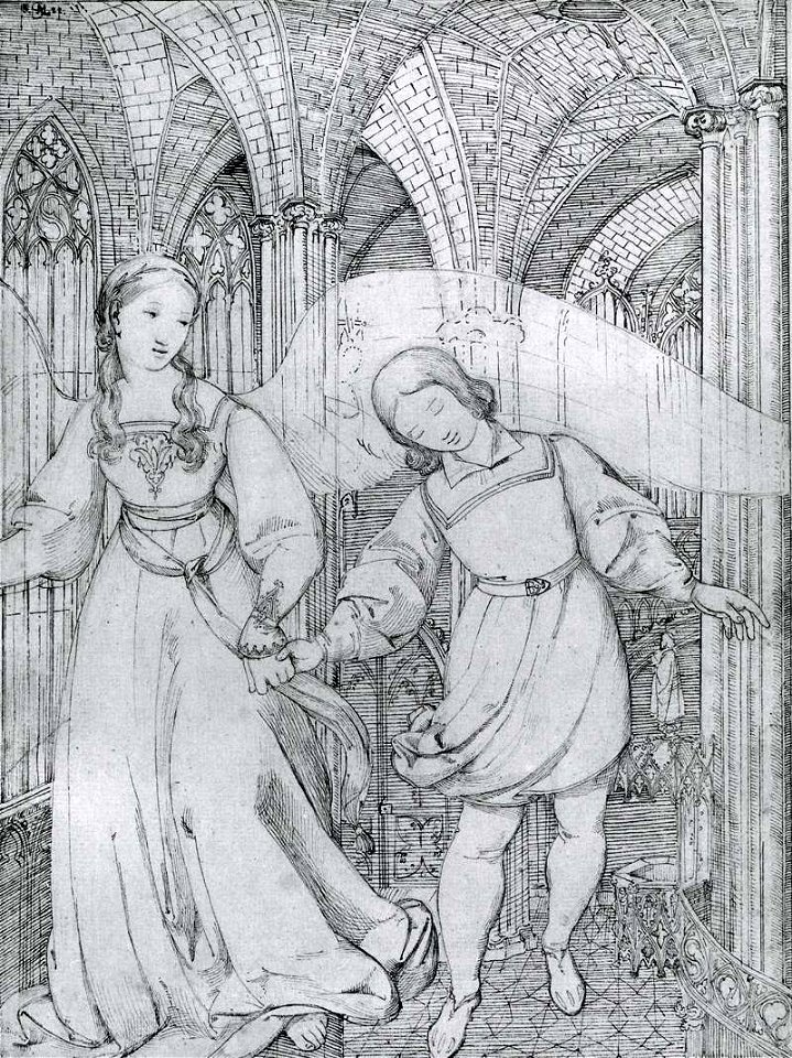 Moritz von Schwind - The Dream of Erwin von Steinbach - WGA21077