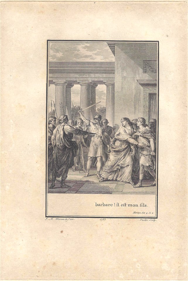 Moreau Voltaire Merope