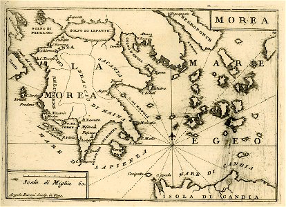 Morea - Coronelli Vincenzo - 1688