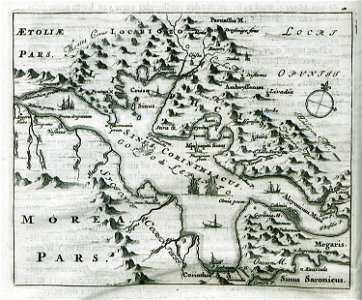 Morea Pars - Dapper Olfert - 1688