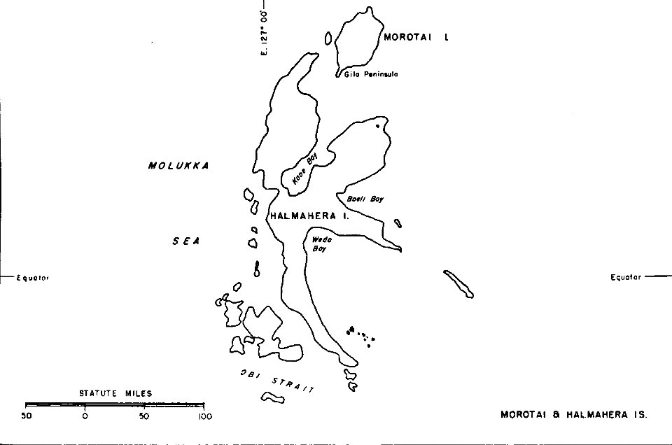 Morotai and Halmehera Islands