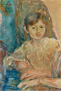 Morisot - Julie Manet écoutant, étude pour Le piano, 1888