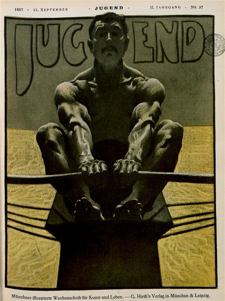 Moritz Weinholdt - Jugend Nr. 37, 1897
