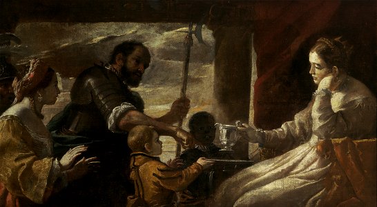Morte di Sofonisba - M. Preti