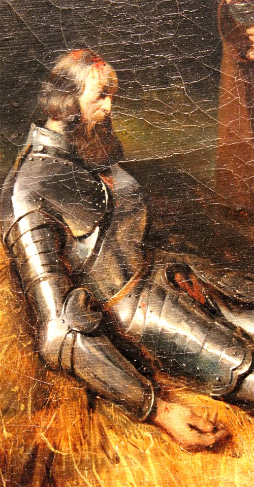 Mort du connétable de Montmorency by Claudius Jacquand détail 3