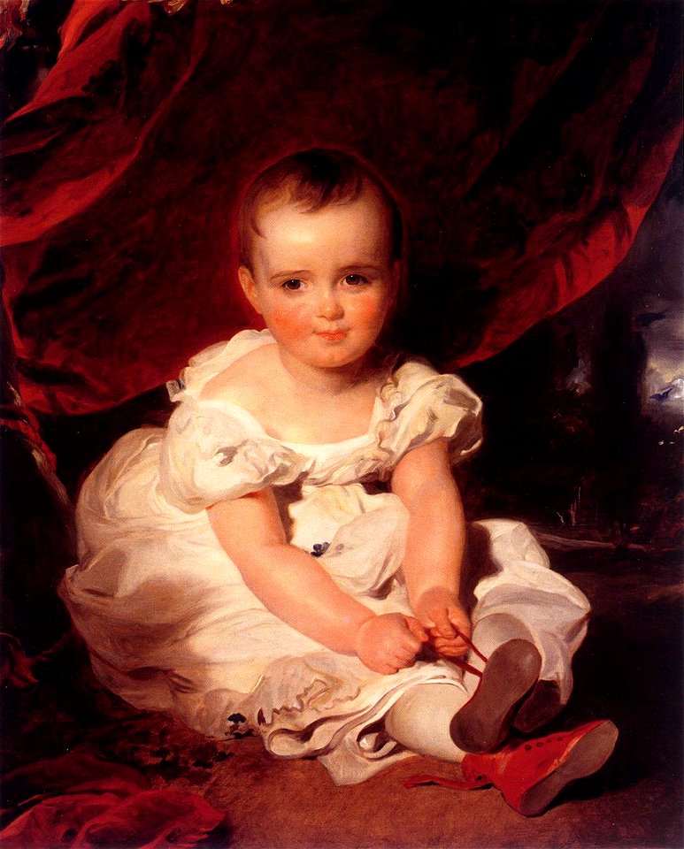 Moritz Daffinger - Portrait of the Archduchess Maria Theresia - WGA05877