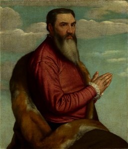 Moretto da Brescia - Praying Man with a Long Beard - Google Art Project. Free illustration for personal and commercial use.