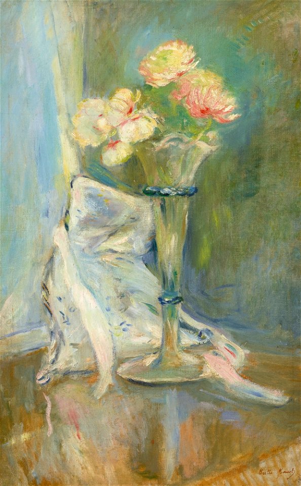 Berthe Morisot - Anémones roses