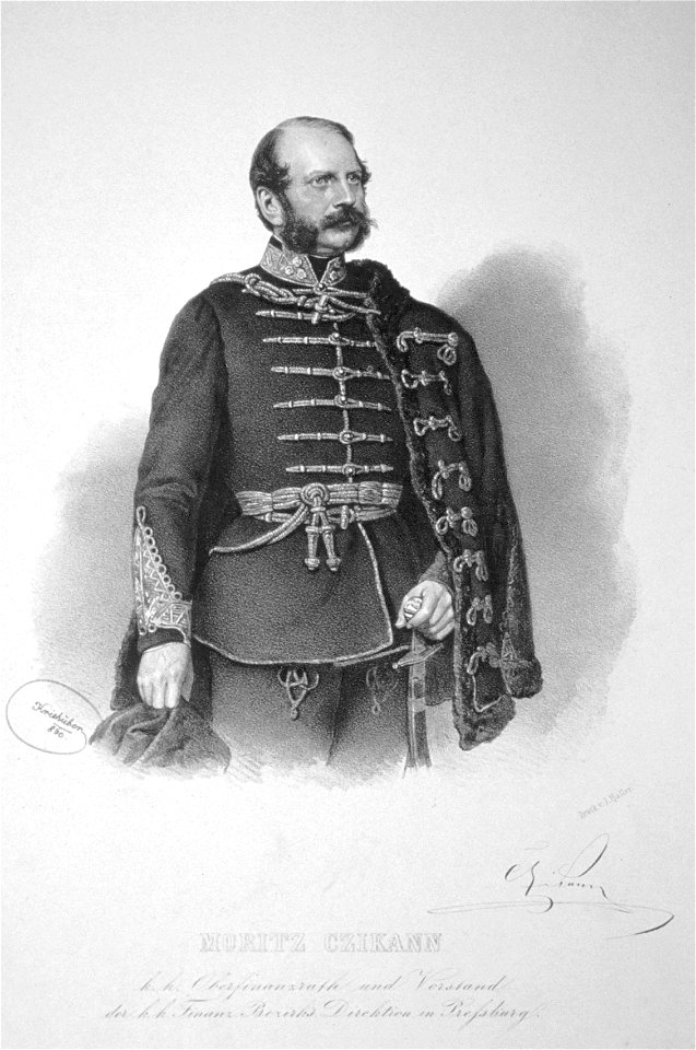 Moritz Czikann Litho