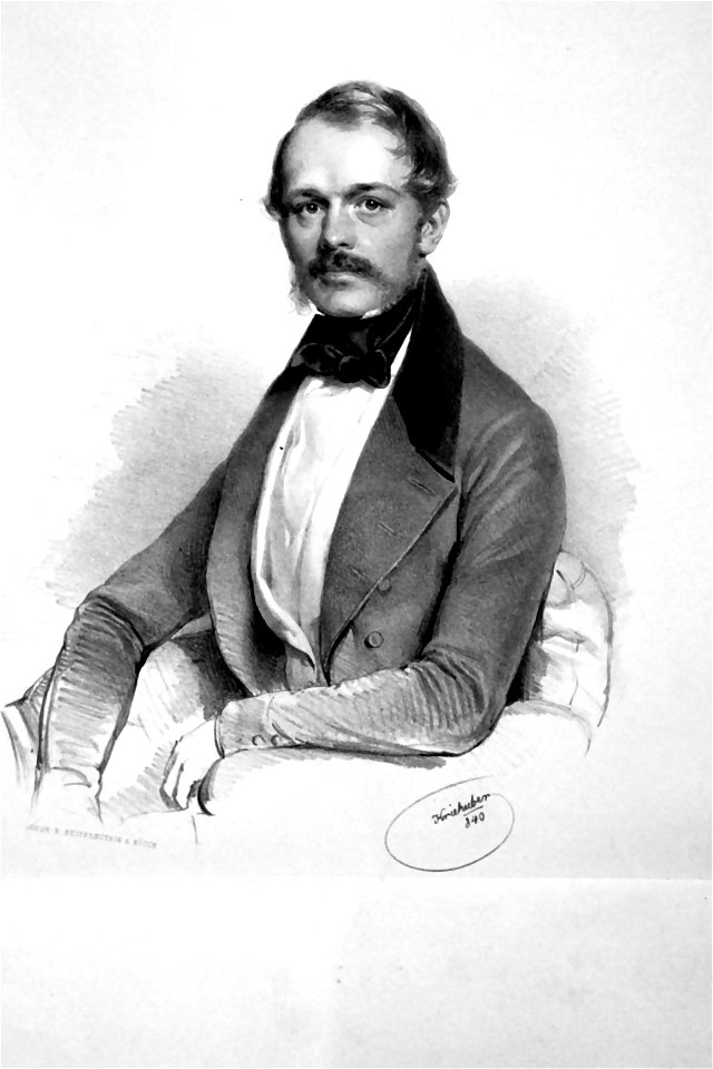 Moritz Saint-Genois Litho