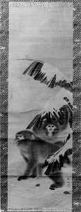 Mori Yūsen - Monkeys - 37.14.2 - Metropolitan Museum of Art