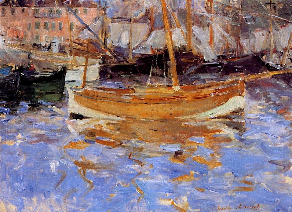 Morisot - the-port-of-nice