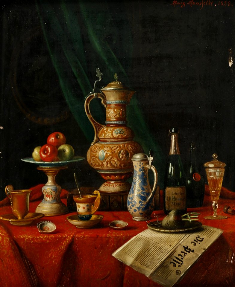 Moritz Mansfeld Stillleben 2 1888