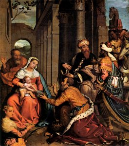 Moroni - Adorazione dei Magi con S. Lucia