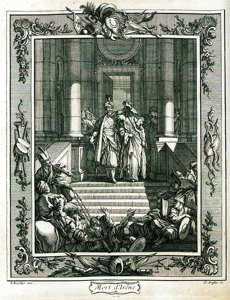 Mort d'Irêne - Guer Jean-antoine - 1746