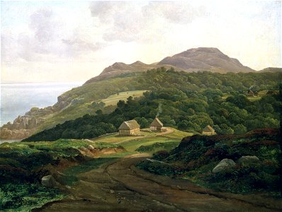 Christian Ernst Bernhard Morgenstern - Schwedische Küstenlandschaft (1828)