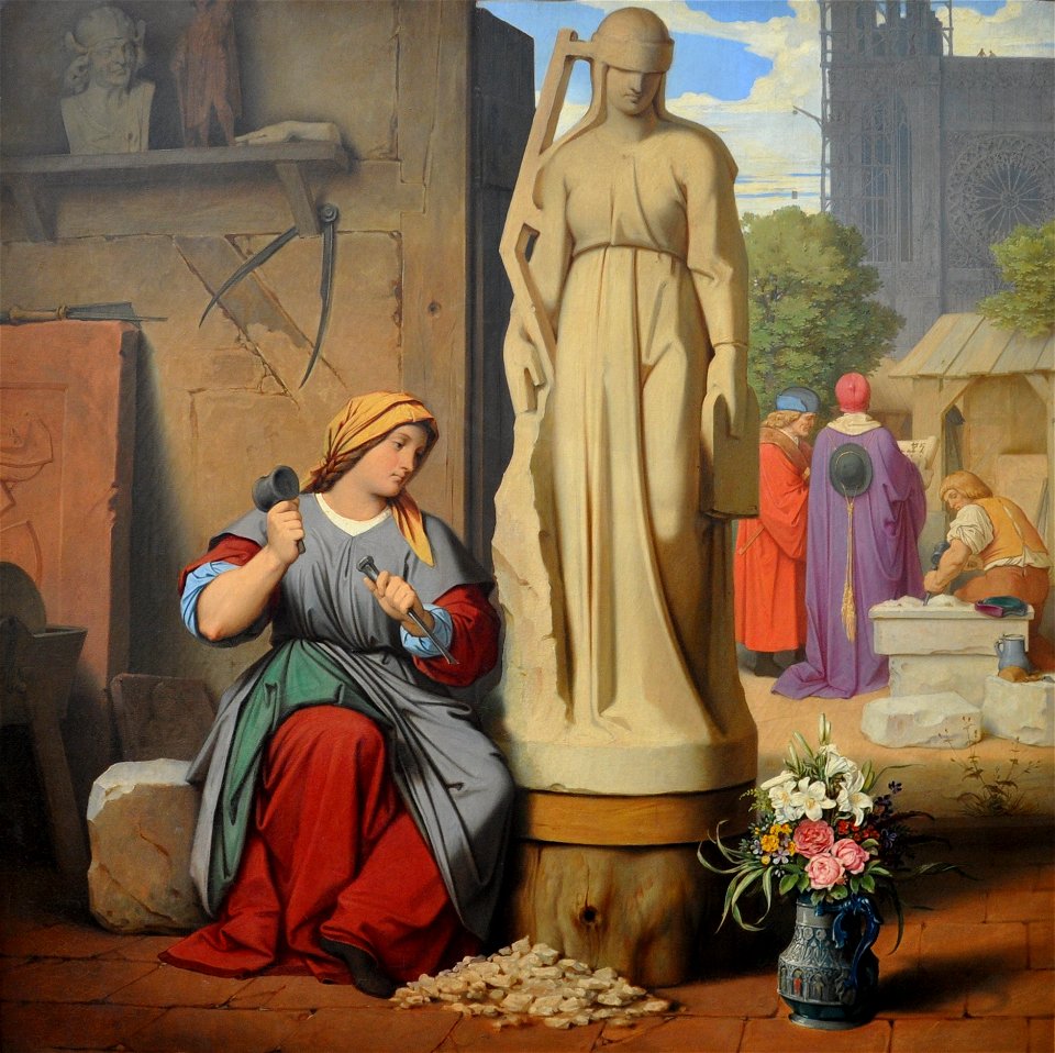 Moritz von Schwind Sabina von Steinbach 1844