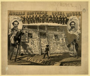 Morris Brothers' opera house, Boston - A. Trochsler & Co. lith., Boston. LCCN95509388