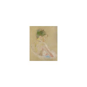 Morisot - JEUNE FILLE AUX EPAULES NUES, 1885