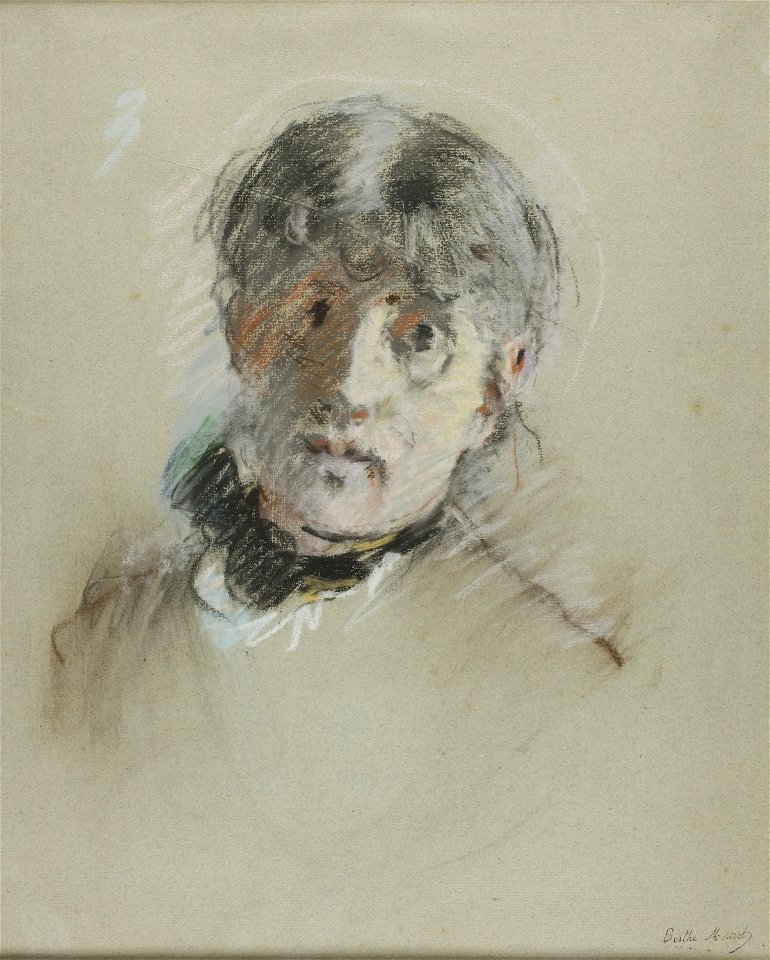 Morisot - Self-Portrait, c. 1885