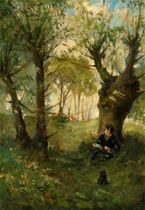 Morisot - VIEUX CHEMIN À AUVERS, 1863