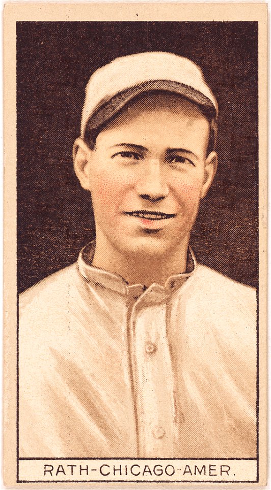 Morris Rath, Chicago White Sox, baseball card portrait LCCN2008678038