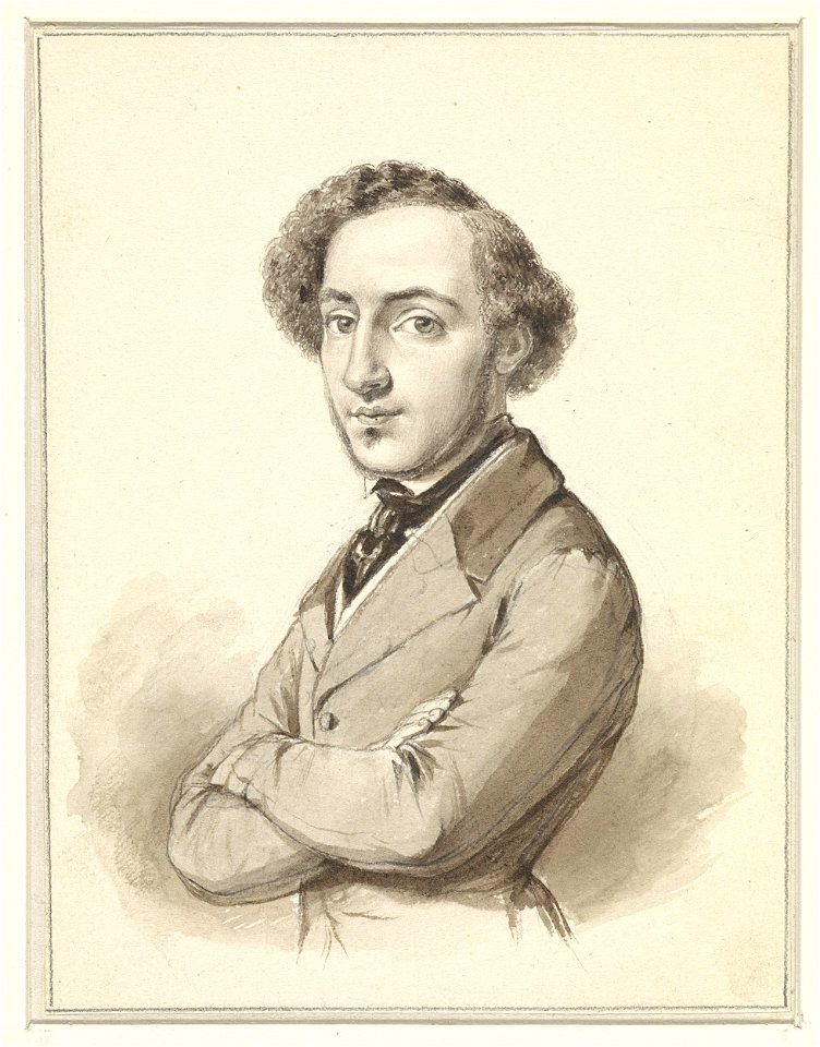 Moritz Calisch zelfportret