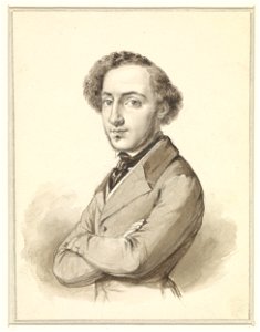 Moritz Calisch zelfportret