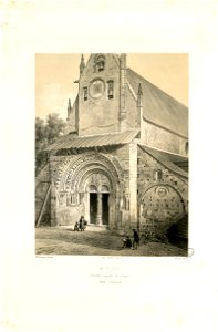 Morlaàs, ancienne capitale du Béarn - Eglise cathédrale - Fonds Ancely - B315556101 A HOUBIGANT 053