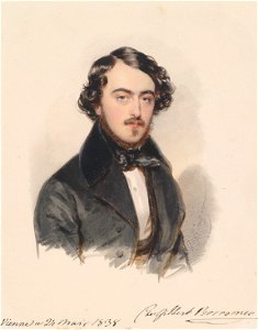 Moritz Michael Daffinger Porträt Gilbert Borromeo Arese 1838
