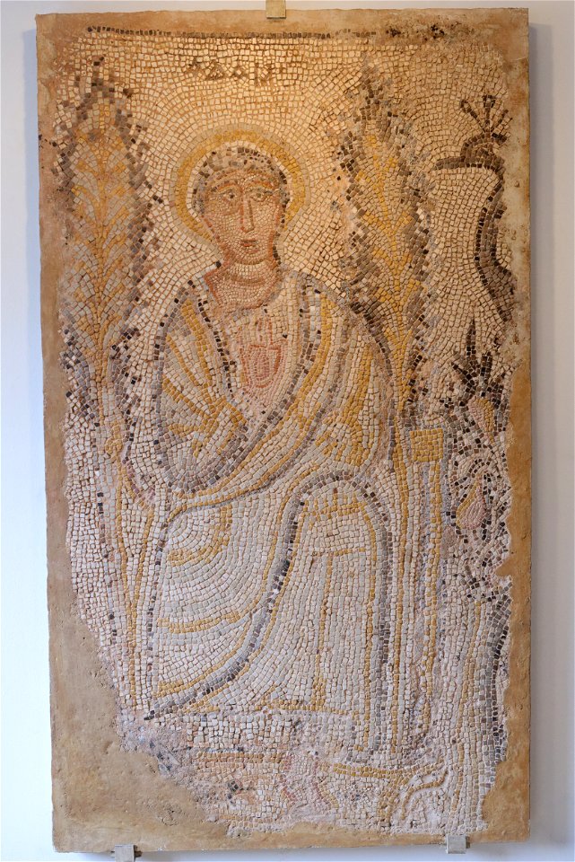 Mosaic Adam Syria Nationalmuseet n1