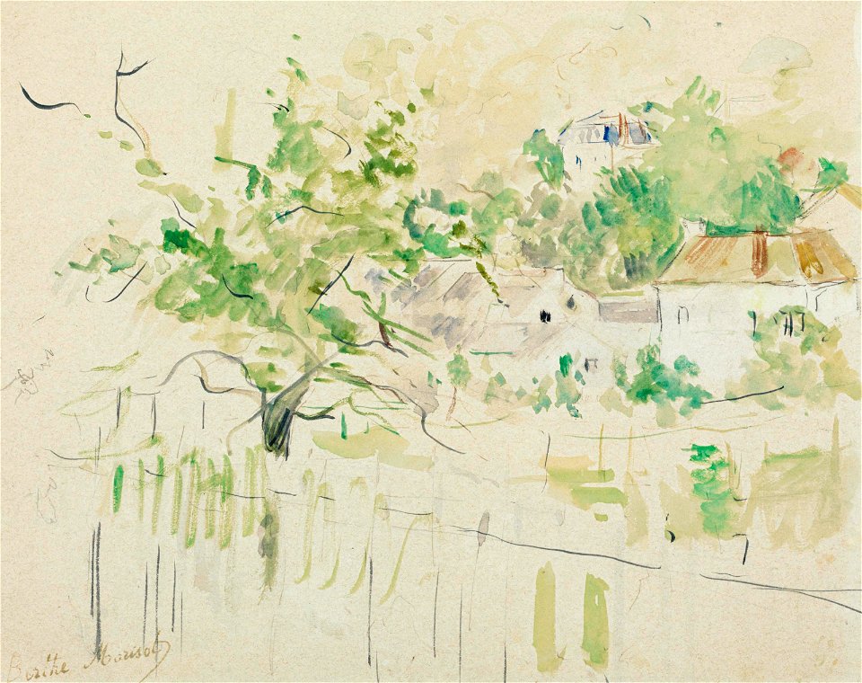 Morisot - Bougival, 1884