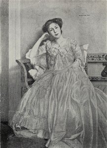 Moritz Röbbecke - Bildnis der Frau L. von B., 1906