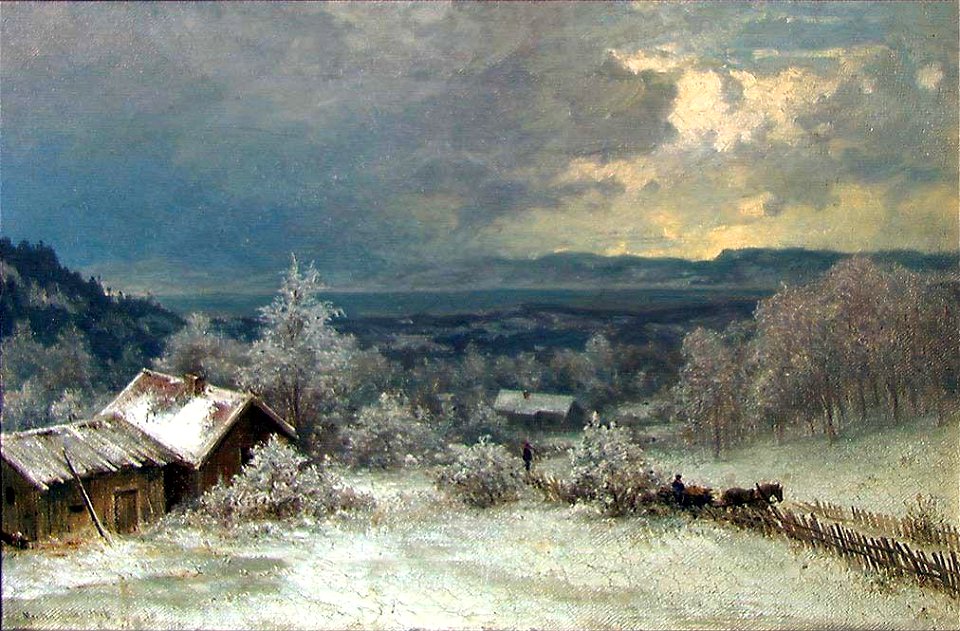 Morten Müller - Winter Landscape - NG.M.03117 - National Museum of Art, Architecture and Design