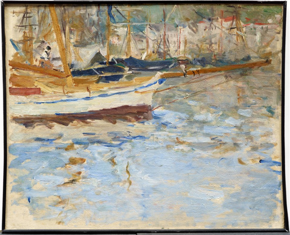 Berthe Morisot - The Port of Nice - 1985.R.40 - Dallas Museum of Art