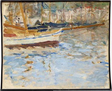 Berthe Morisot - The Port of Nice - 1985.R.40 - Dallas Museum of Art