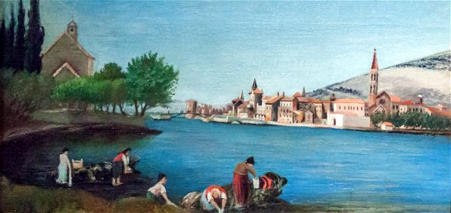 Morning in Trau, 1900