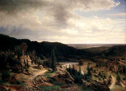 Morten Müller - From the surrounding Country of Oslofjorden - NG.M.00211 - National Museum of Art, Architecture and Design