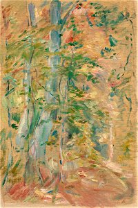 Morisot - ÉTUDE DE FORÊT, 1893