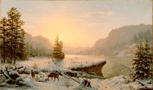 Mortimer L. Smith - Winter Landscape - 05.411 - Detroit Institute of Arts