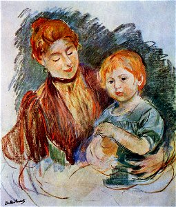 Morisot - woman-and-child