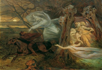 Moritz von Schwind - Der Erlkönig - 615 - Österreichische Galerie Belvedere