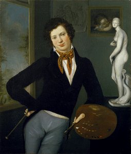 Moritz Daniel Oppenheim - Self-Portrait - Google Art Project