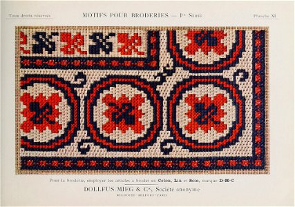 Motifs pour Broderies - 1re série - Planche 11