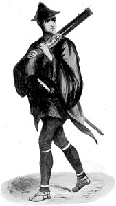 Mors. Soldat Japonais. Auguste Wahlen. Moeurs, usages et costumes de tous les peuples du monde. 1843