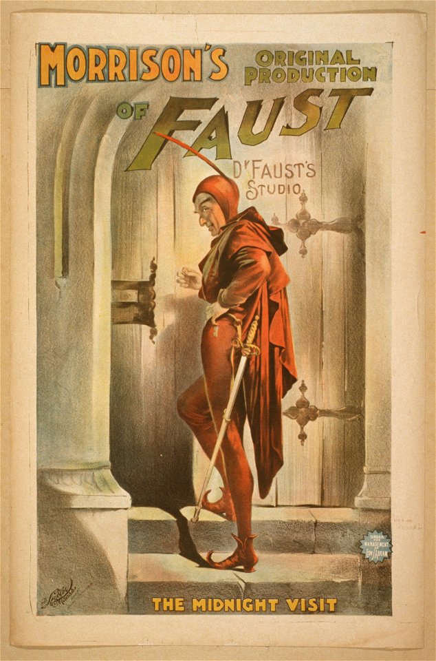 Morrison's original production of Faust LCCN2014636171