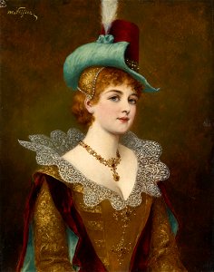 Moritz Stifter Edeldame. Free illustration for personal and commercial use.